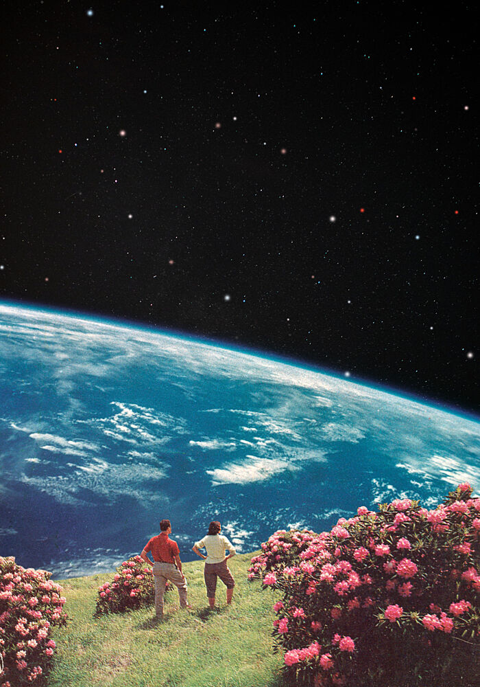 Couples Cosmic Garden art print by Daniel Donocik for $57.95 CAD