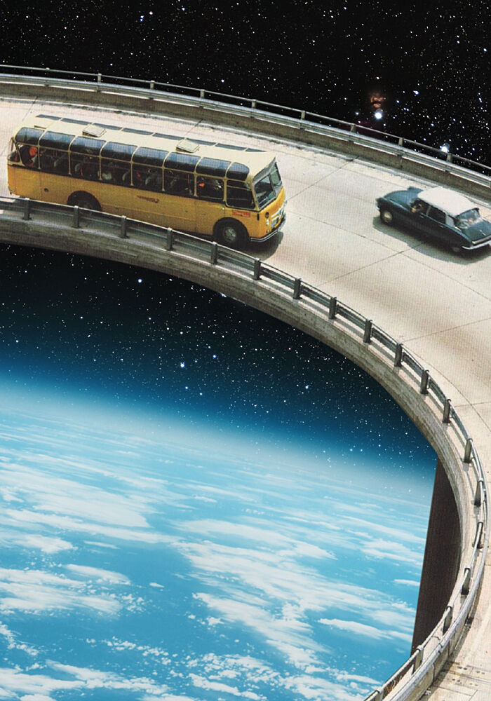 Cosmic Highway Journey art print by Daniel Donocik for $57.95 CAD