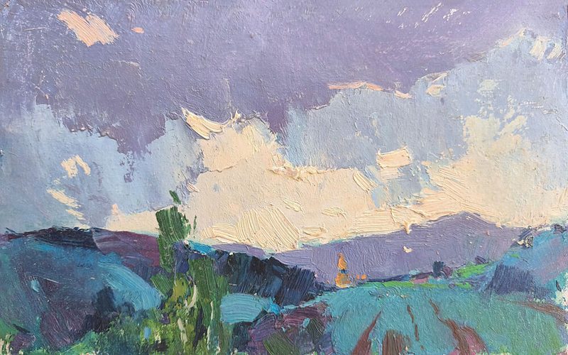 Dramatic Mountain Sky art print by Alexander Shandor for $57.95 CAD