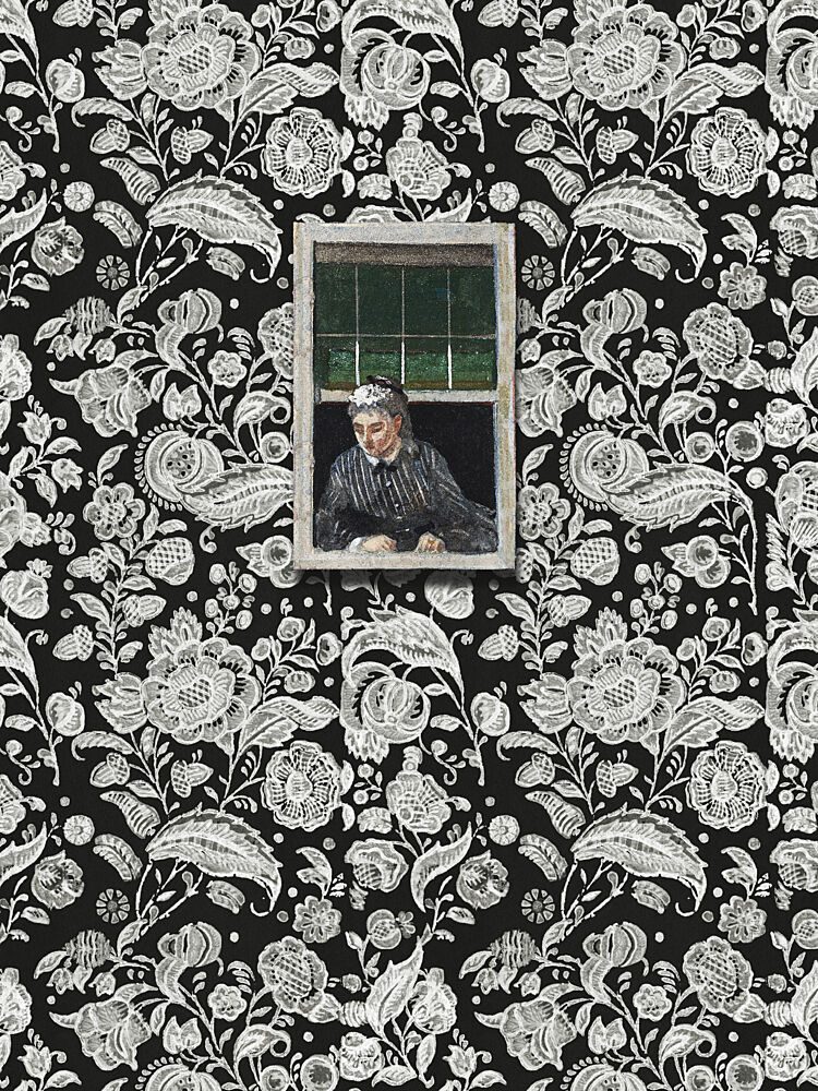 Woman in Window art print by Marja van den Hurk for $57.95 CAD