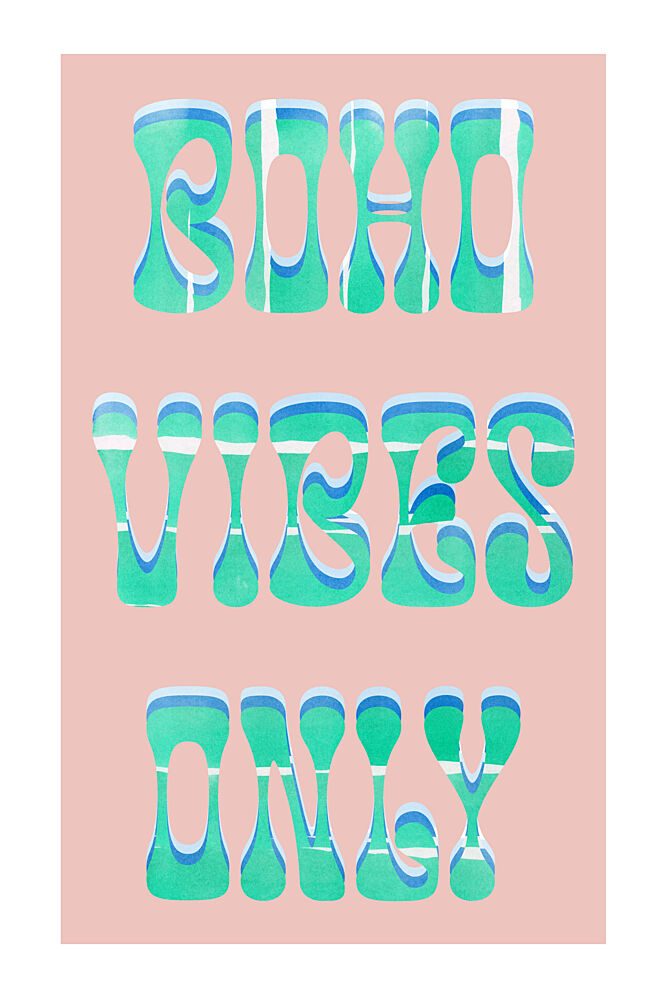 Groovy Boho Vibes art print by Casa Cartissi for $57.95 CAD