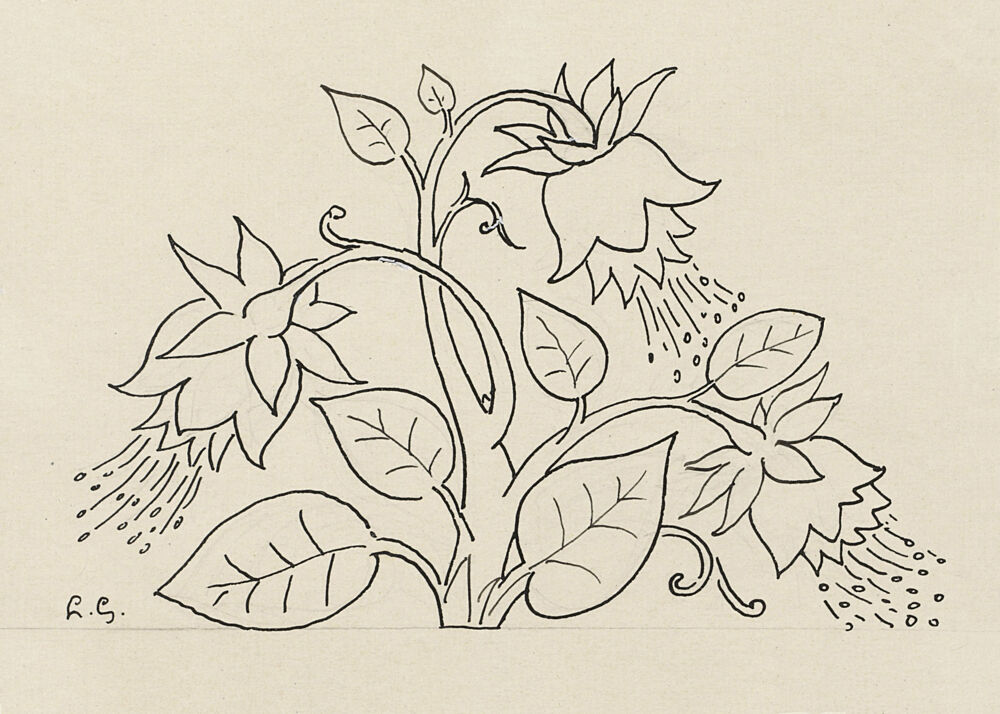 Bloemenstruik art print by Leo Gestel for $57.95 CAD