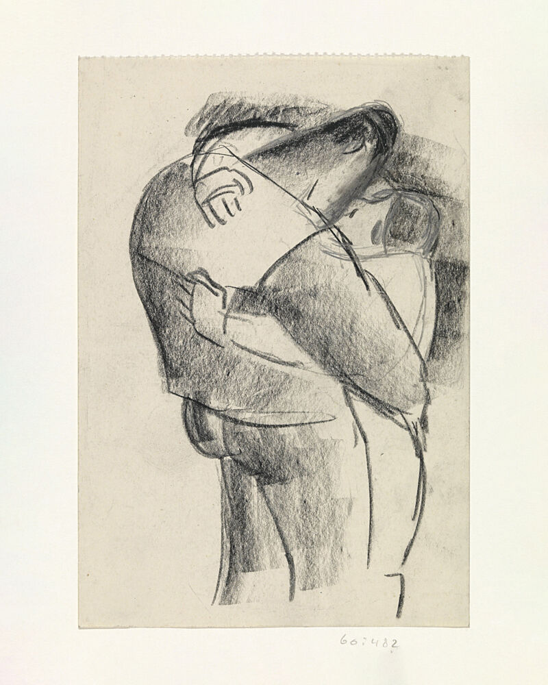 Kussend Stel 1891 1941 art print by Leo Gestel for $57.95 CAD