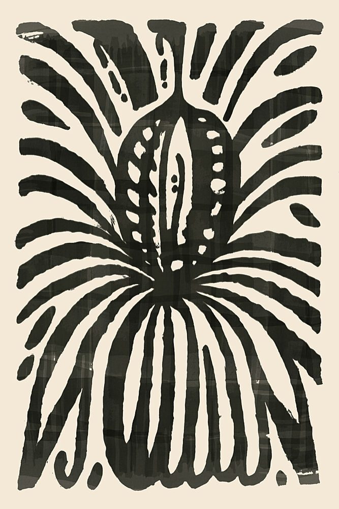 Bold Botanical Bloom art print by Cartissi for $57.95 CAD