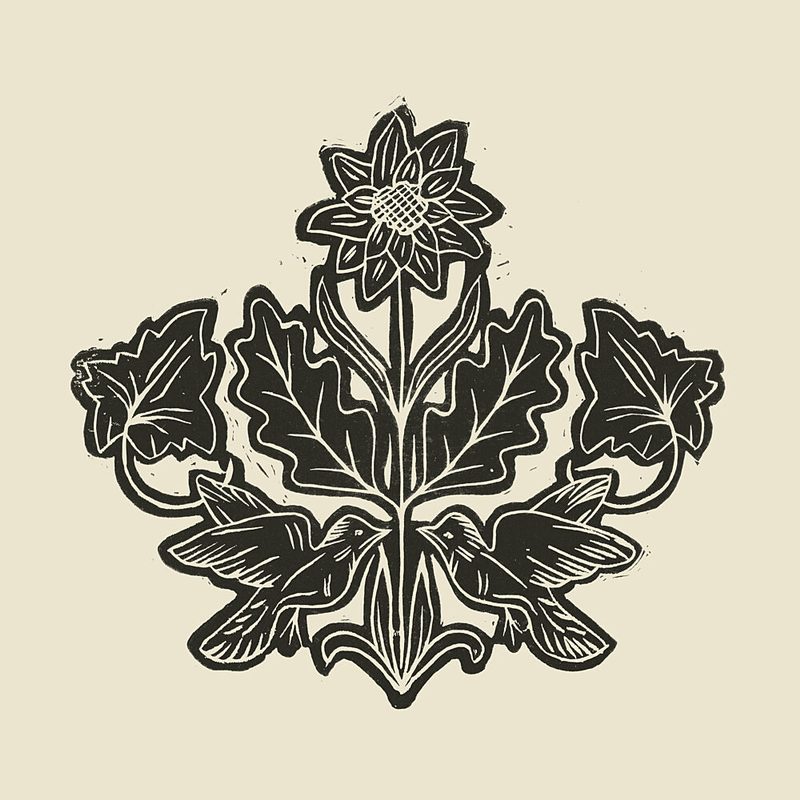 Elegant Floral Birds art print by Alexandra Weise for $57.95 CAD