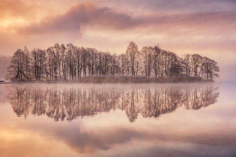 Misty Island Dawn art print by Benny Pettersson for $57.95 CAD