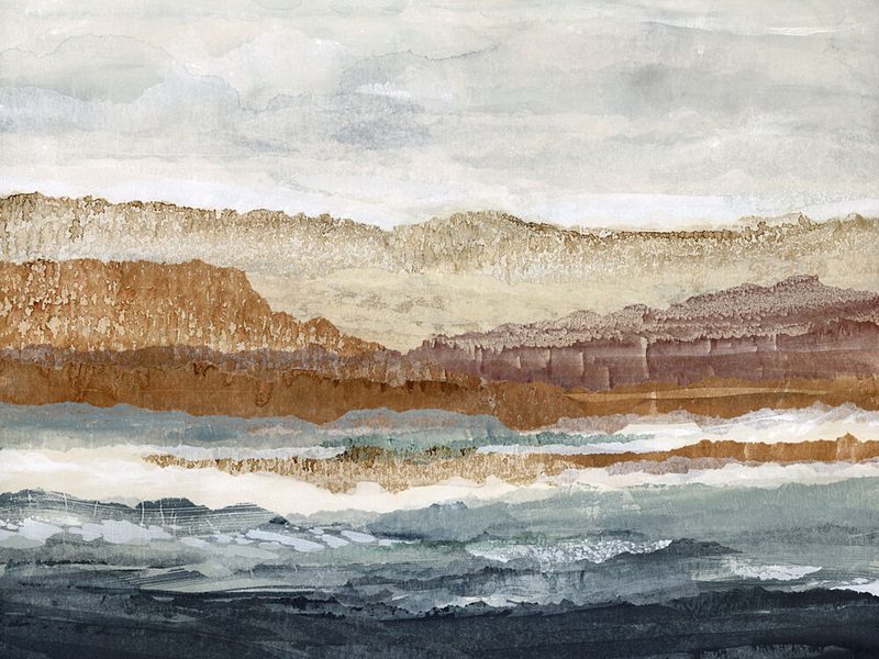 Layered Earth Horizon art print by Lara Eckerman for $57.95 CAD