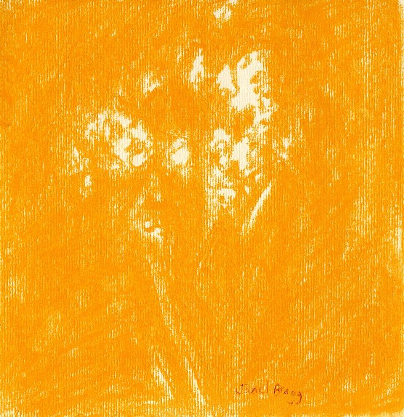 Warm Orange Blossoms art print by Janel Bragg for $57.95 CAD