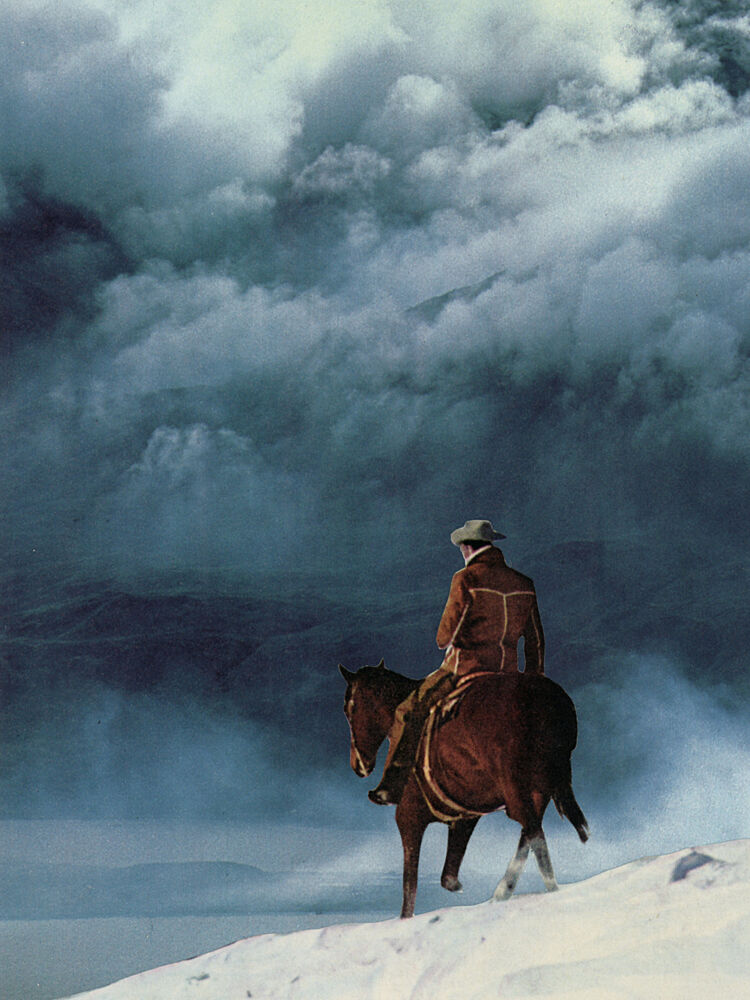 Cowboy Winter Journey art print by Mikhail Siskoff for $57.95 CAD