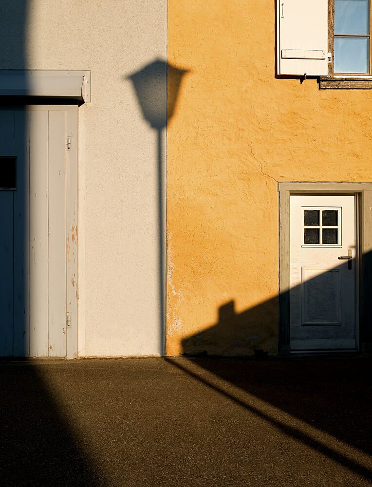 Yellow Wall Golden Shadows art print by Streiff Marcel for $57.95 CAD
