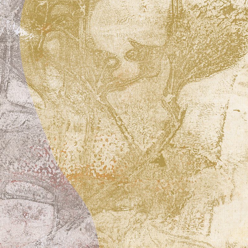 Golden Grey Textures art print by Dina Dankers for $57.95 CAD