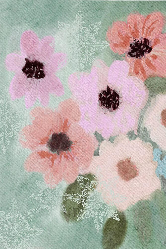 Winterblossoms art print by Treechild for $57.95 CAD