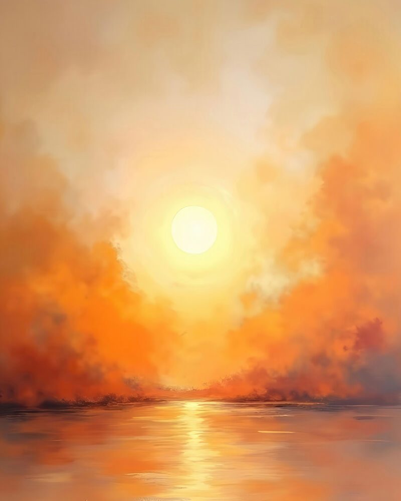 Radiant Sunset Reflections art print by Alpenglow Workshop for $57.95 CAD