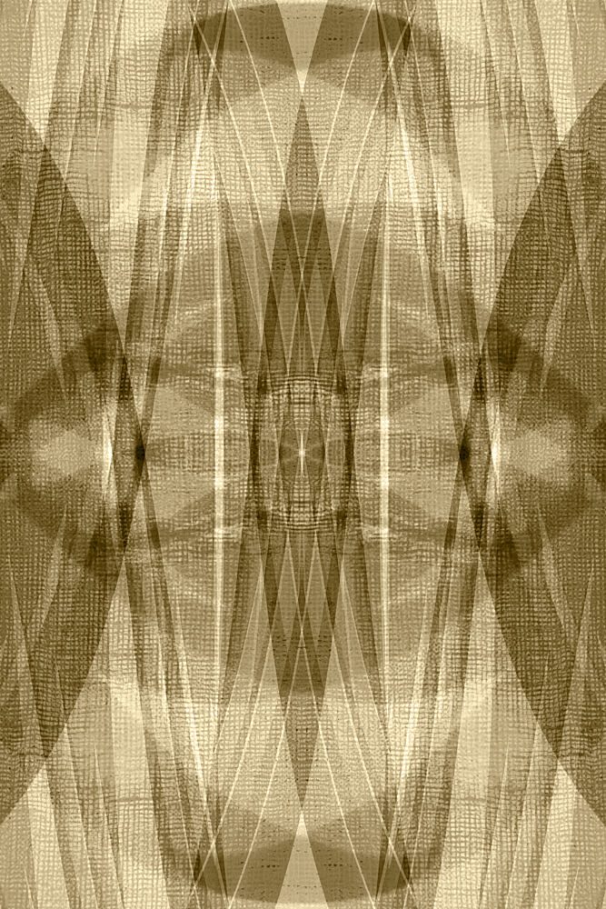 Golden Geometric Layers art print by Christina Sillen for $57.95 CAD