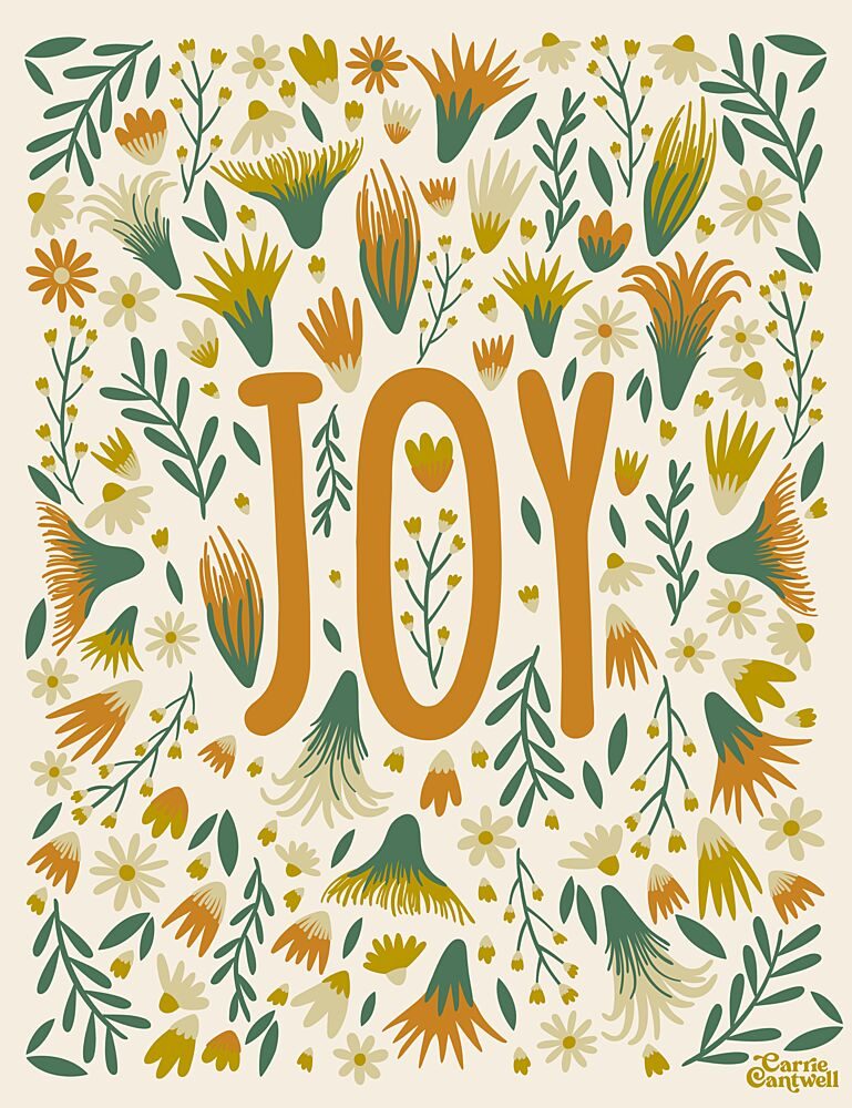 Joy art print by Carrie Cantwell for $57.95 CAD