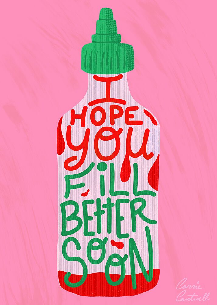 Fill Better Soon art print by Carrie Cantwell for $57.95 CAD