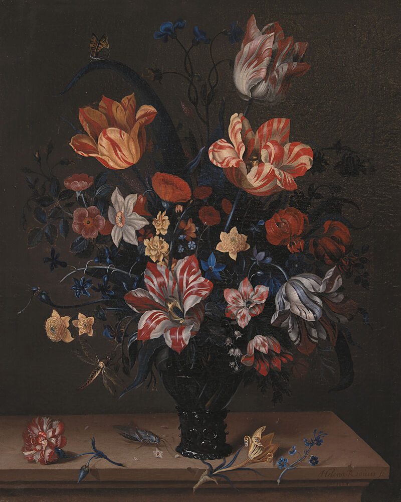Tulips and Other Flowers in a Room art print by Pictufy for $57.95 CAD