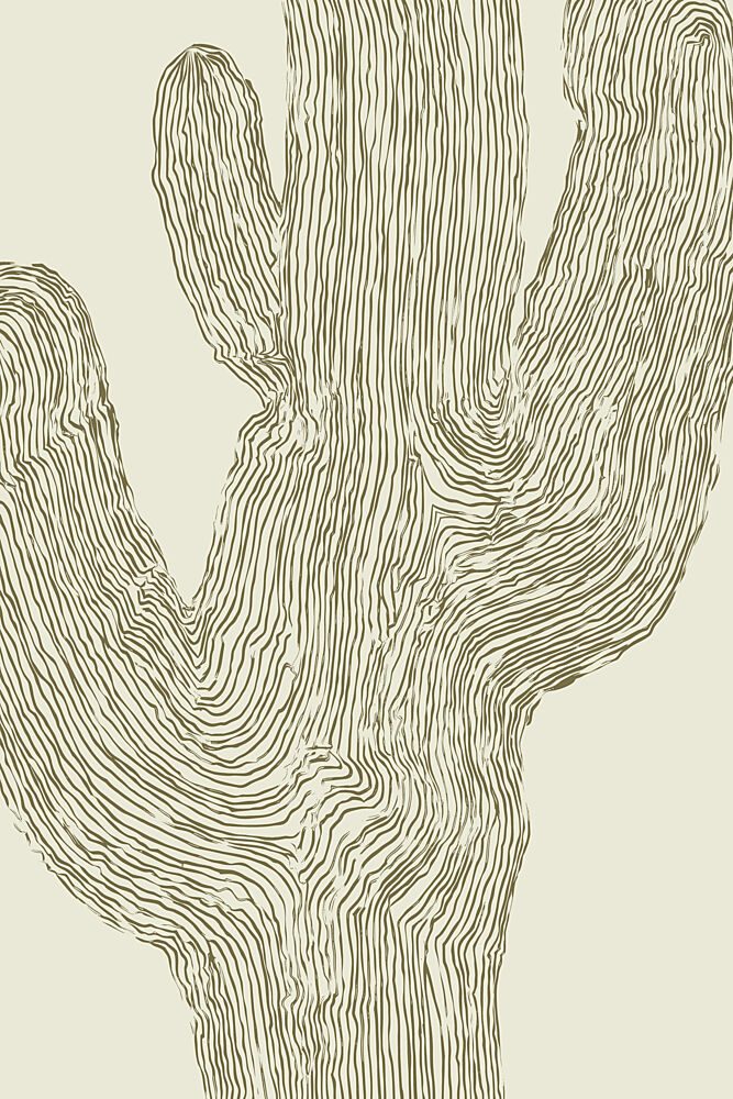 Desertlinesno02 art print by Treechild for $57.95 CAD