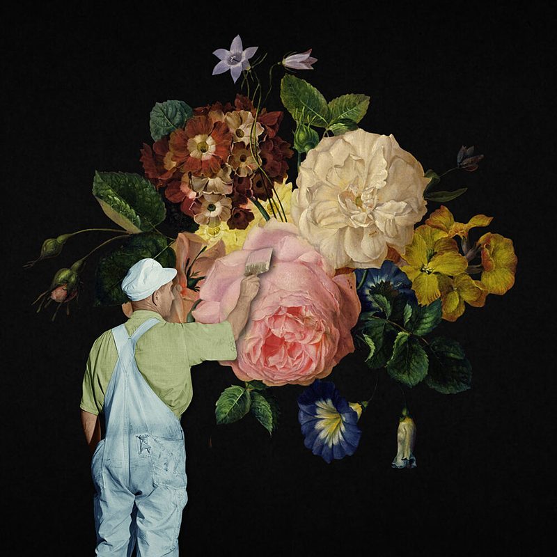 Painter of Blooms art print by Marja van den Hurk for $57.95 CAD