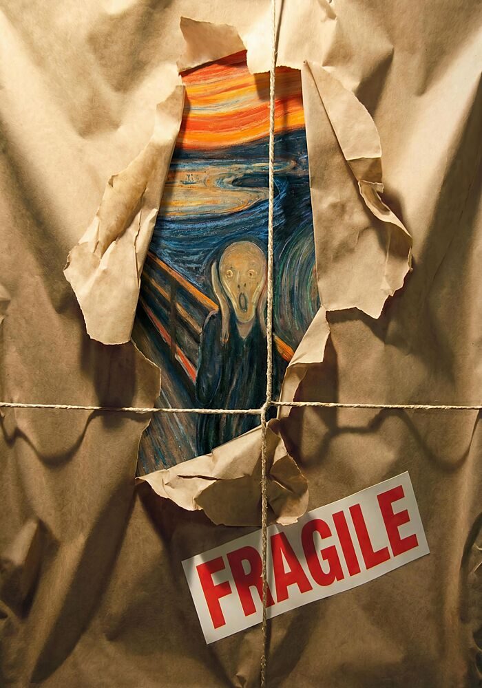 Fragile Scream art print by Dikhotomy for $57.95 CAD