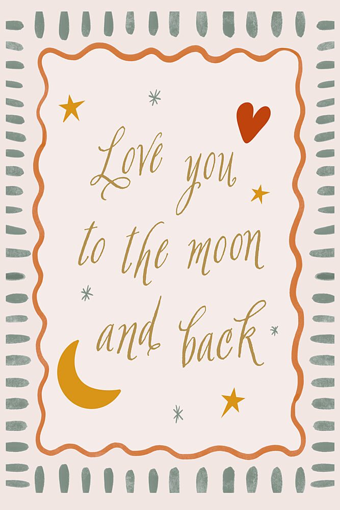 Loveyoutothemoonandback art print by Treechild for $57.95 CAD