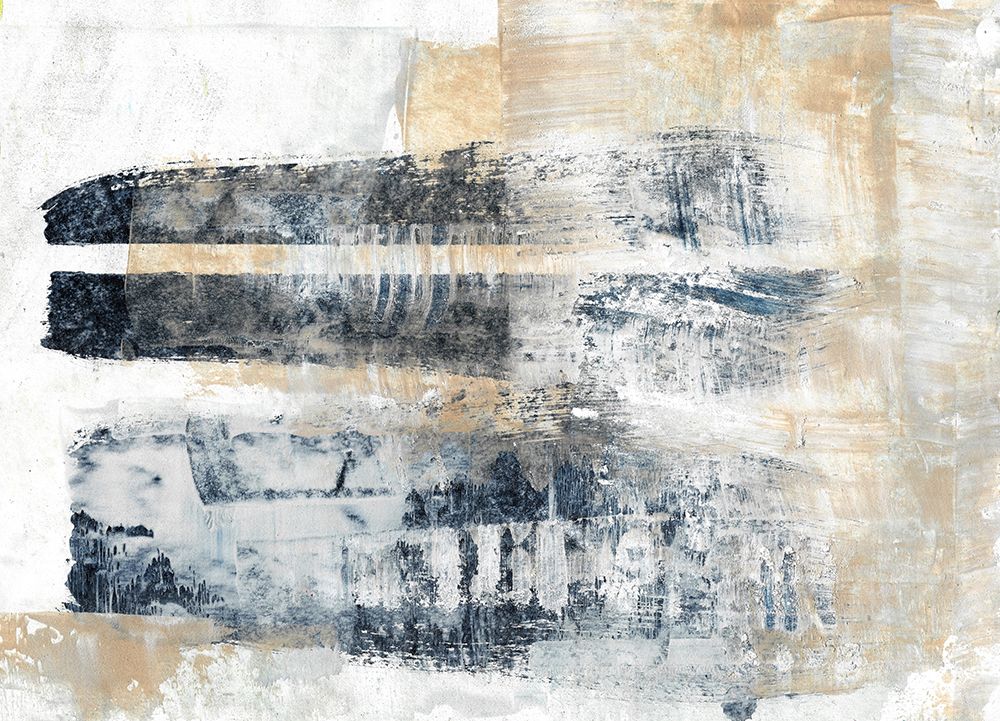 Abstract painting Equilibrium mural art print by Annick for $57.95 CAD