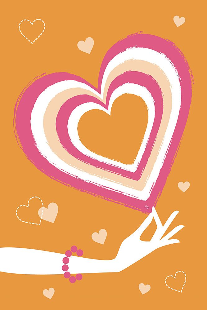 Loves Gentle Gesture art print by Martina for $57.95 CAD