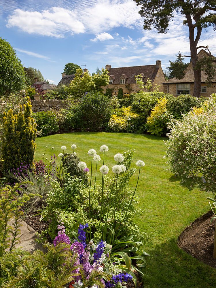 English Country Garden art print by Mathieu for $57.95 CAD