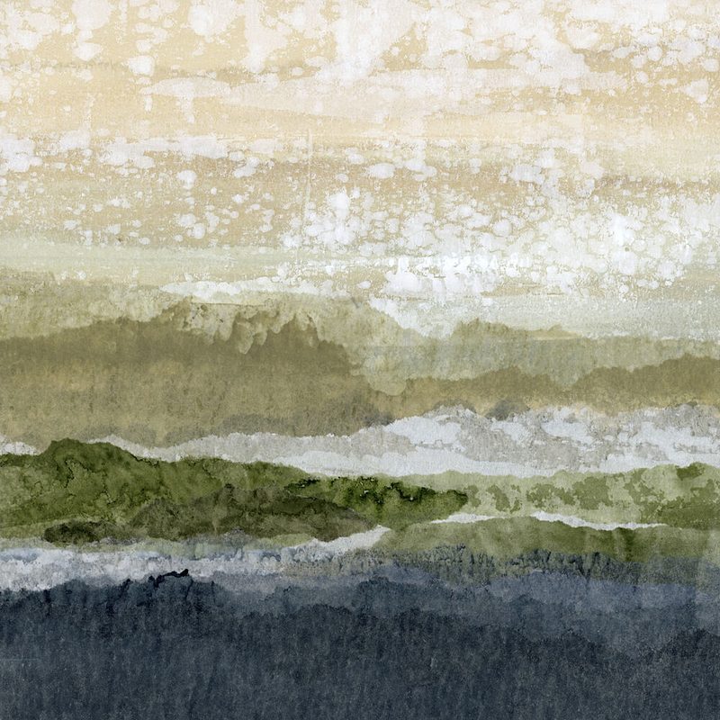 Serene Mountain Layers art print by Lara Eckerman for $57.95 CAD