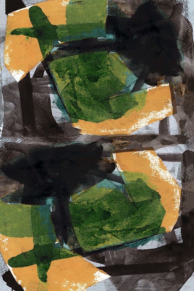 Bold Abstract Shapes art print by Cartissi for $57.95 CAD