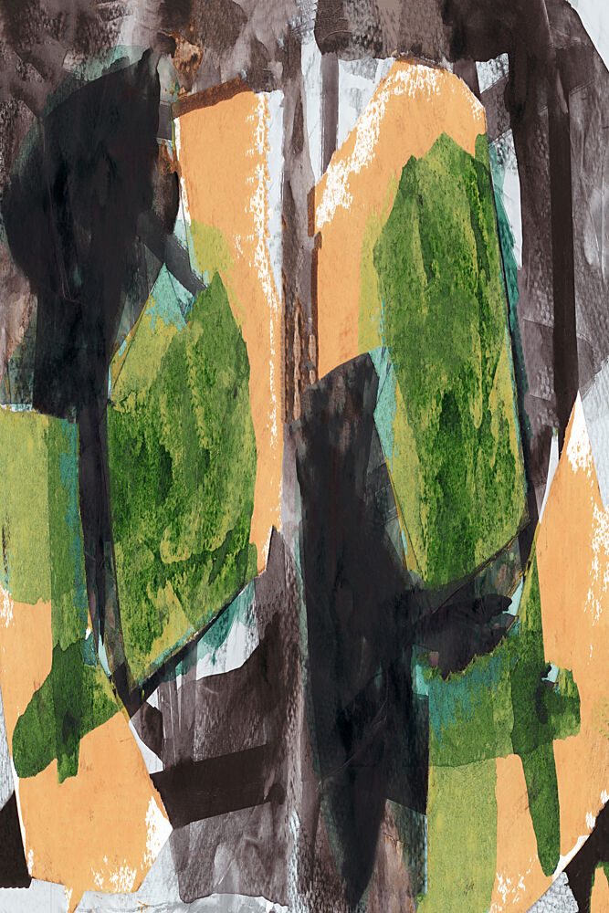 Abstract Earth Layers art print by Cartissi for $57.95 CAD