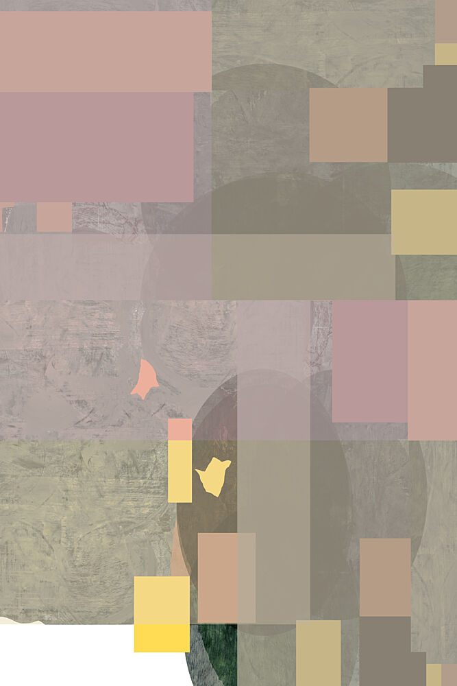 Soft Overlapping Shapes art print by Cartissi for $57.95 CAD