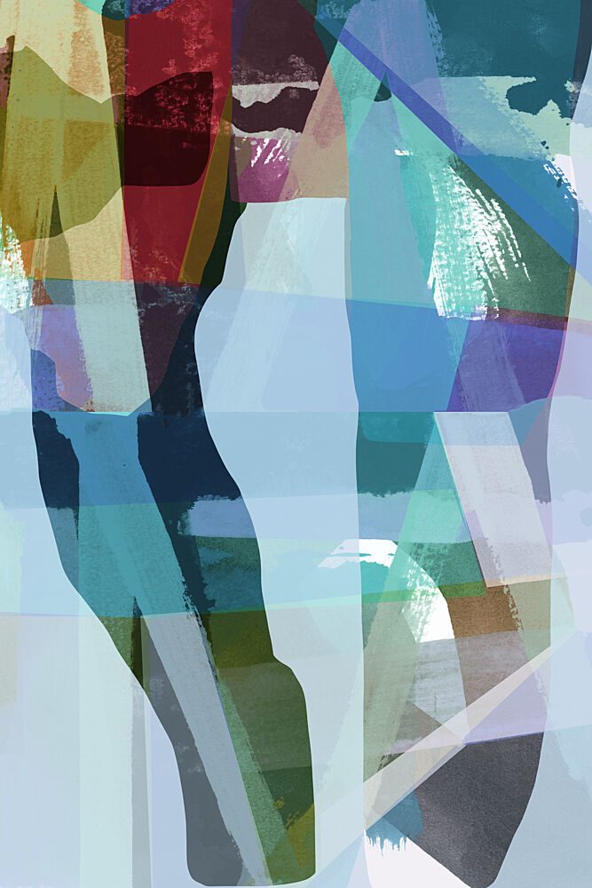 Dynamic Abstract Legs art print by Cartissi for $57.95 CAD
