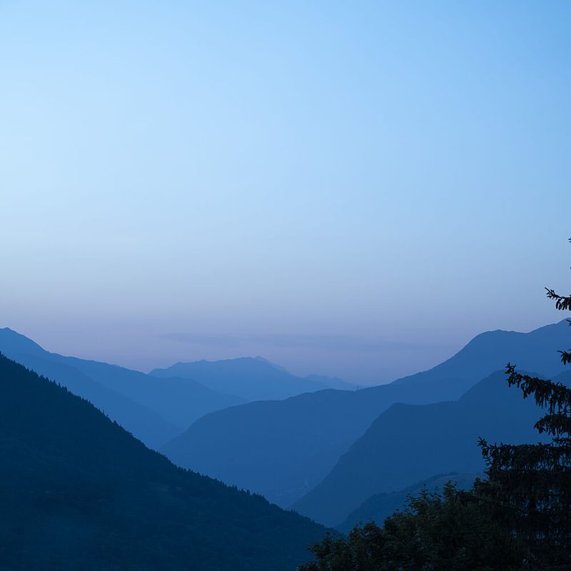 Twilight Mountain Layers art print by Christa Stroo for $57.95 CAD
