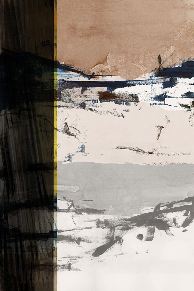 Textured Abstract Horizon art print by Cartissi for $57.95 CAD