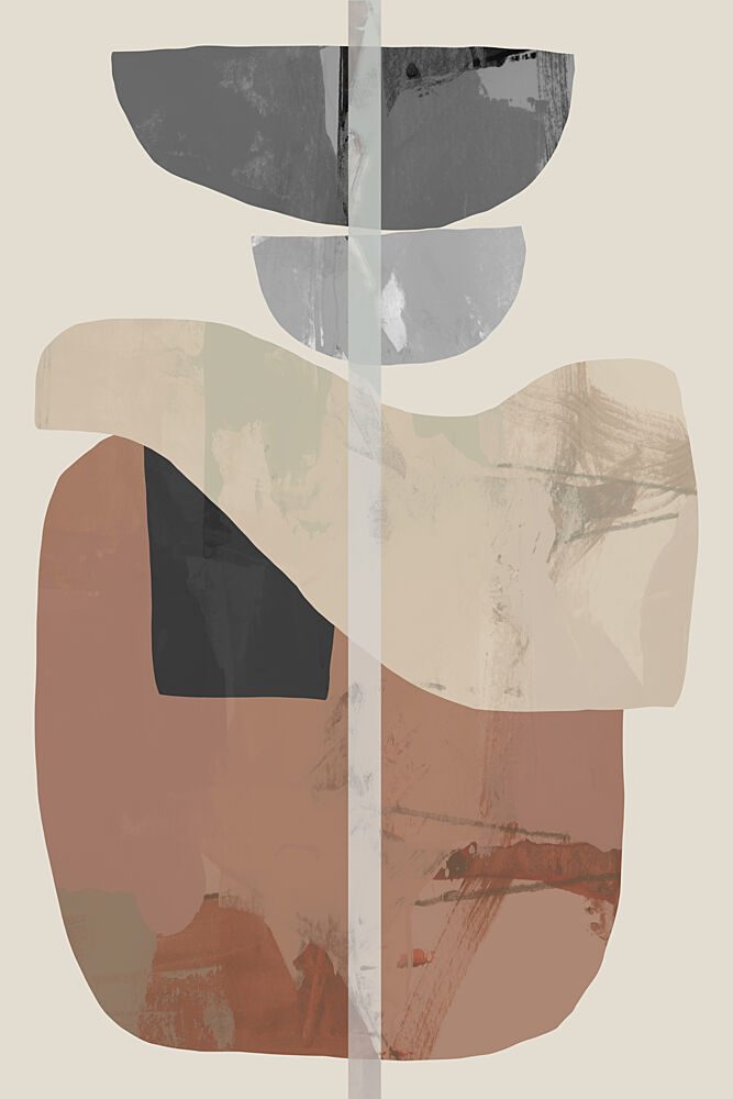 Abstract Earth Balance art print by Cartissi for $57.95 CAD
