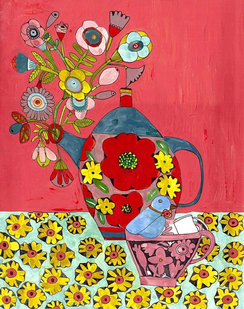 Tea for You and Me art print by Sharon Nullmeyer for $57.95 CAD