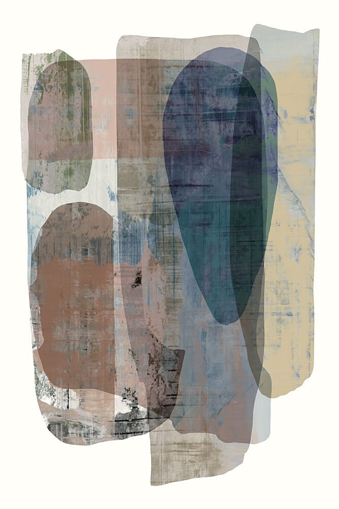 Calm Layered Abstract art print by Cartissi for $57.95 CAD