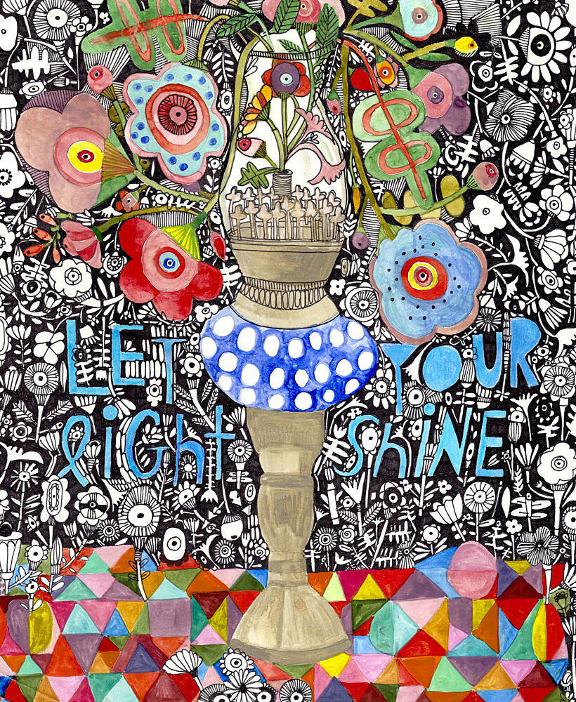 Let Your Light Shine art print by Sharon Nullmeyer for $57.95 CAD