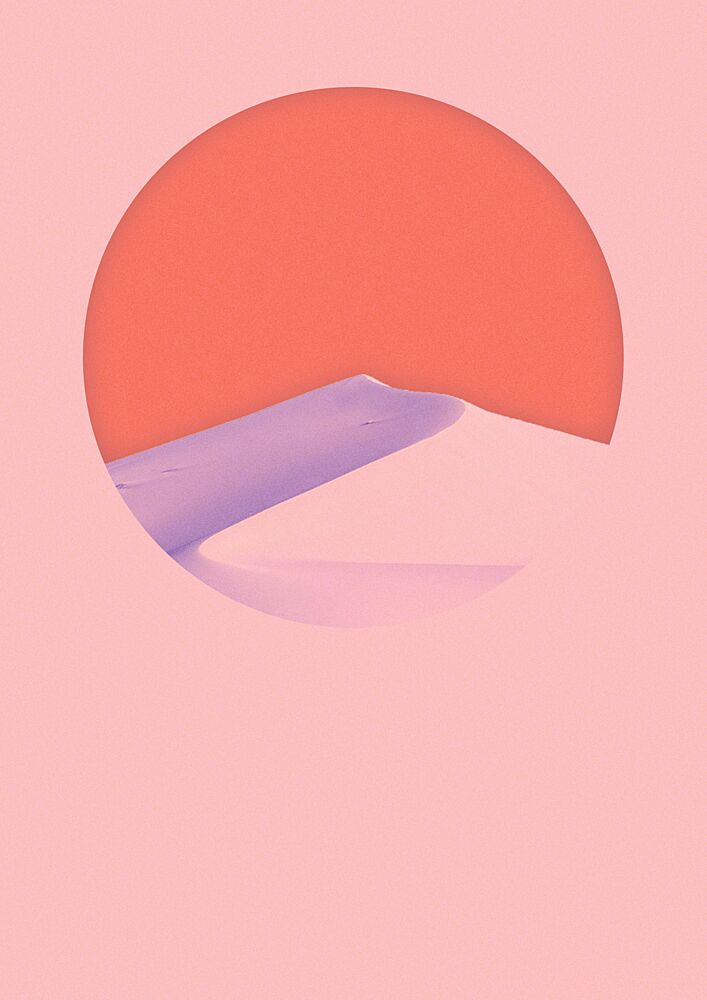 Minimalist Dune Sunset art print by Jonatan Appelfeldt for $57.95 CAD