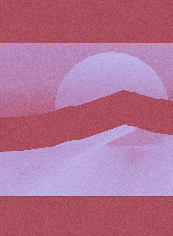 Vivid Desert Horizon art print by Jonatan Appelfeldt for $57.95 CAD