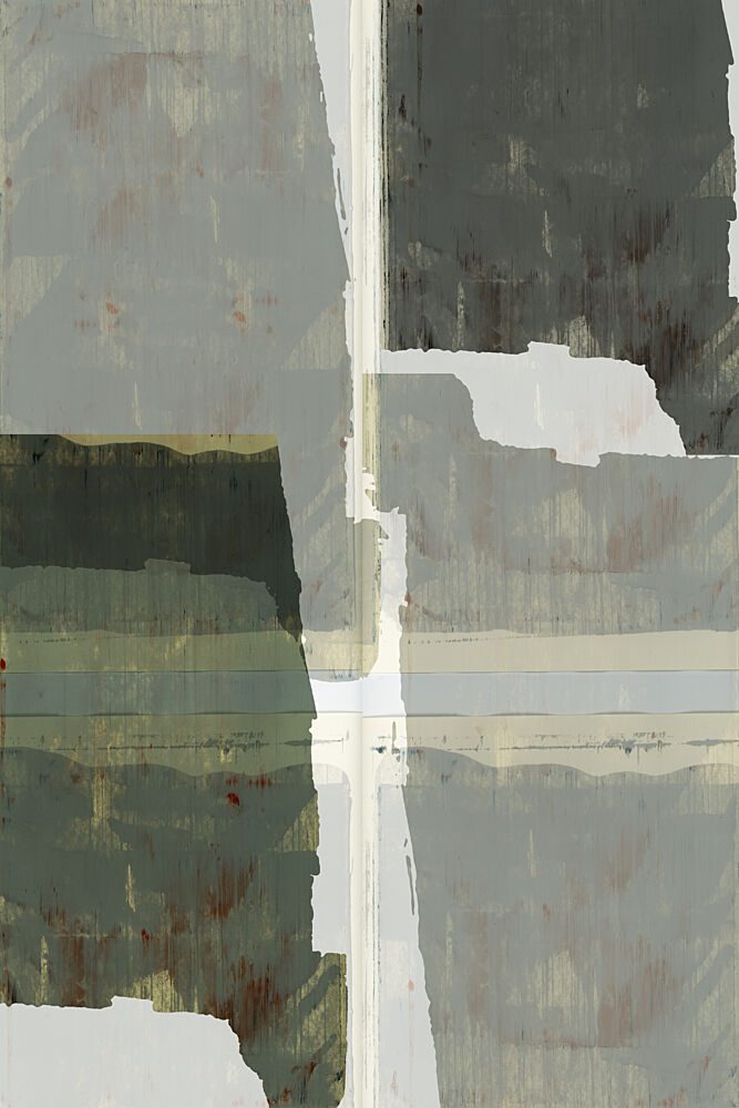Abstract Muted Layers art print by Cartissi for $57.95 CAD
