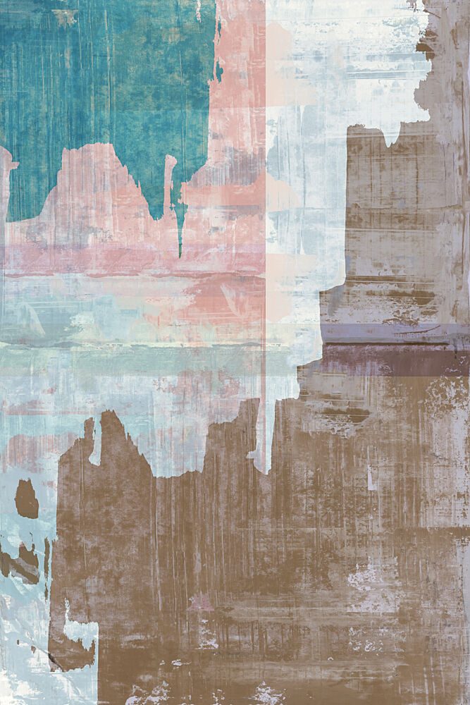 Textured Abstract Layers art print by Cartissi for $57.95 CAD