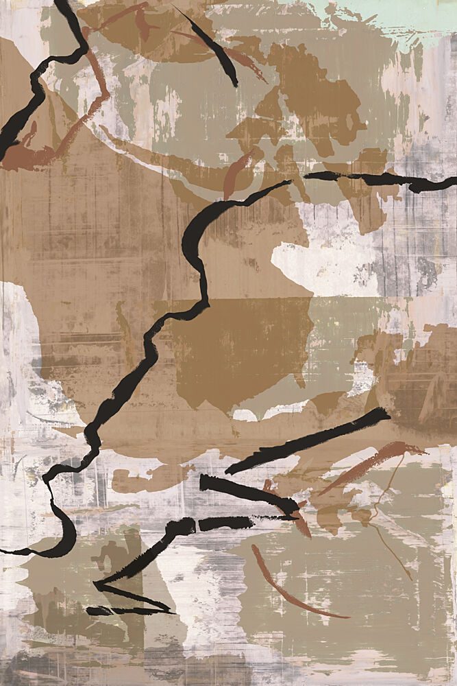 Earthy Abstract Lines art print by Cartissi for $57.95 CAD
