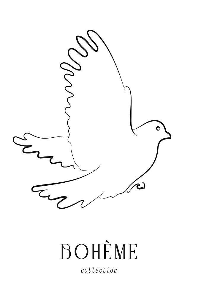 Bohemecollectiondove art print by Treechild for $57.95 CAD