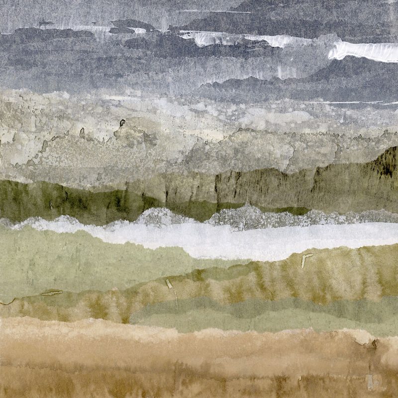 Muted Abstract Landscape art print by Lara Eckerman for $57.95 CAD