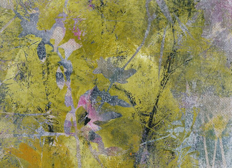 Abstract Green Foliage art print by Lena Ru for $57.95 CAD