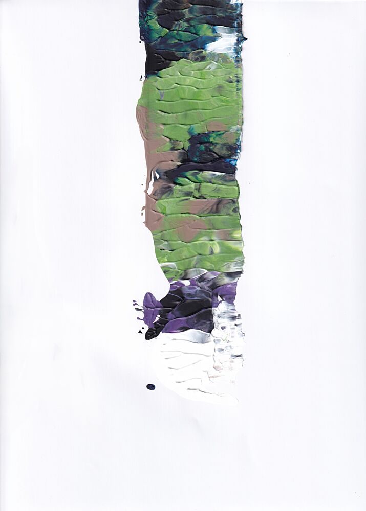 Textured Color Stripe art print by Maira Ribena for $57.95 CAD