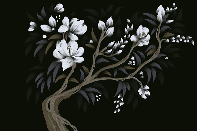 Night Blossom Tree art print by Josie George for $57.95 CAD