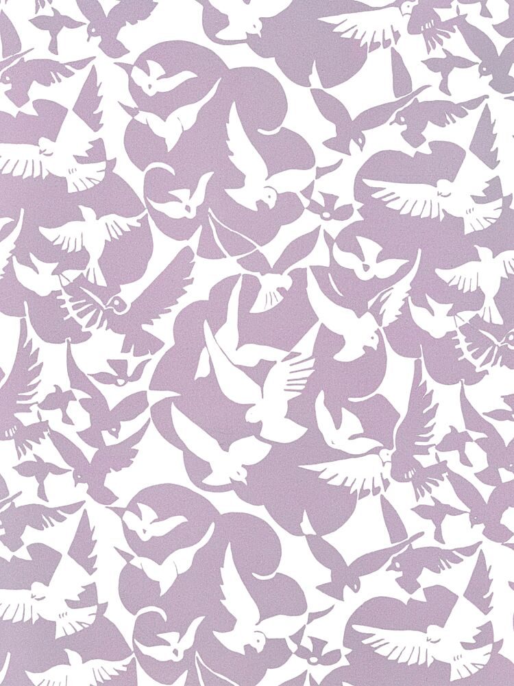 Peaceful Birds Flight art print by Wild Violets for $57.95 CAD